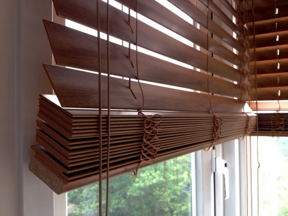 Penthouse Apartment, Richmond Hill | Faux wood blinds | Interior Designers